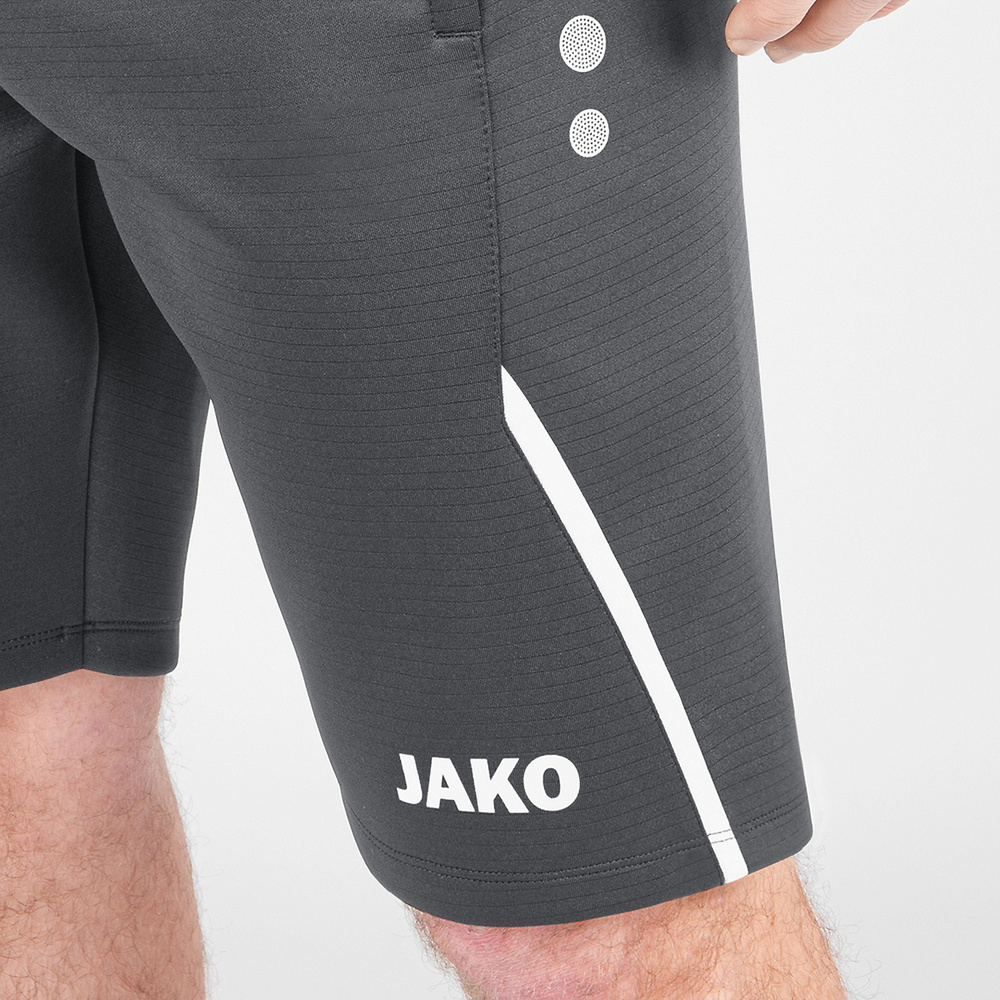 SHORT DE ENTRENAMIENTO JAKO CHALLENGE, BLANCO-ANTRACITA HOMBRE. 