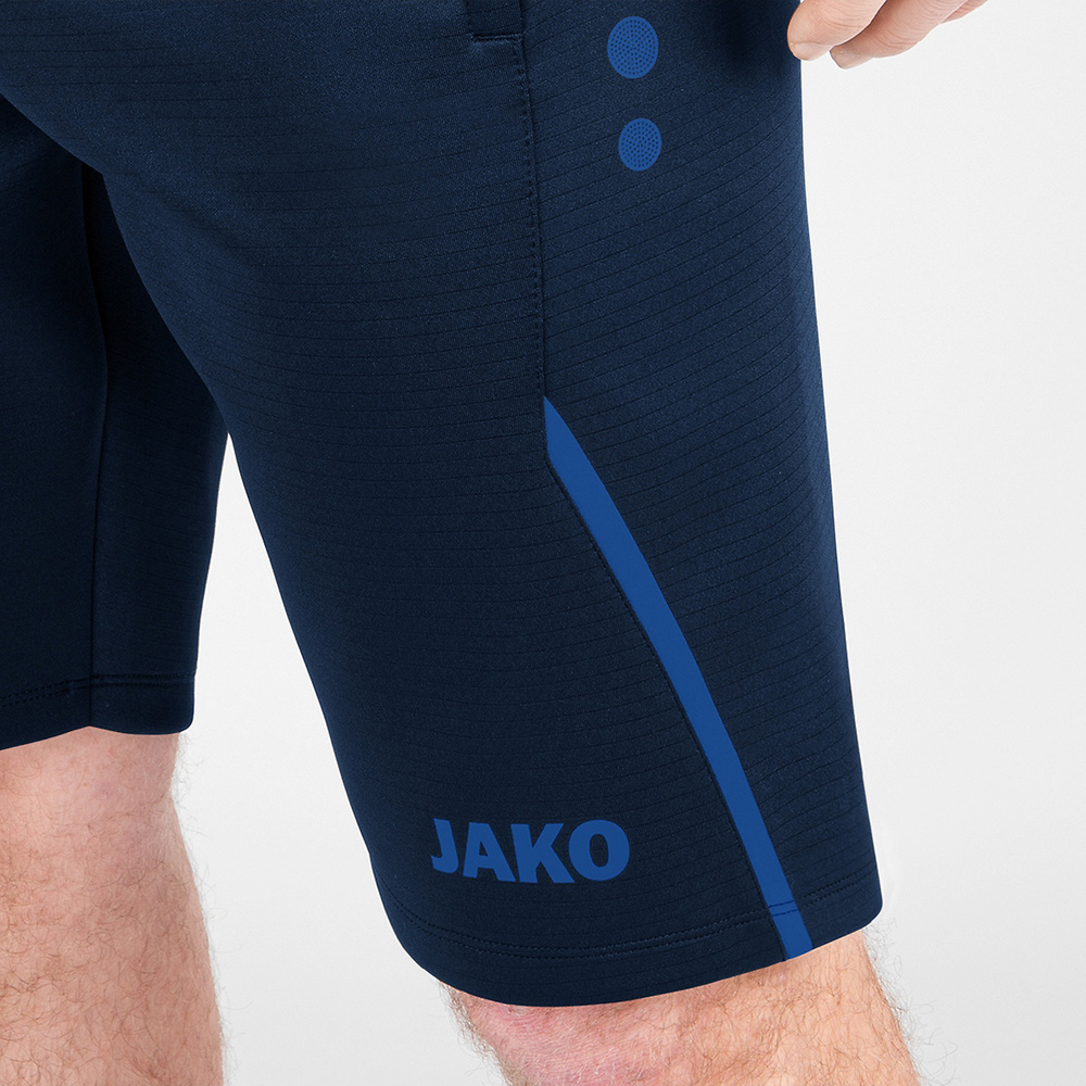 SHORT DE ENTRENAMIENTO JAKO CHALLENGE, MARINO-ROYAL HOMBRE. 