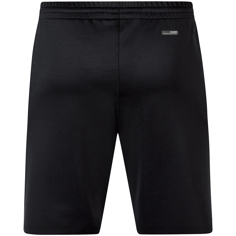 SHORT DE ENTRENAMIENTO JAKO CHALLENGE, NEGRO-NARANJA HOMBRE. 