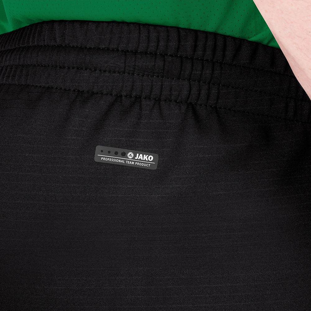 SHORT DE ENTRENAMIENTO JAKO CHALLENGE, NEGRO-VERDE HOMBRE. 