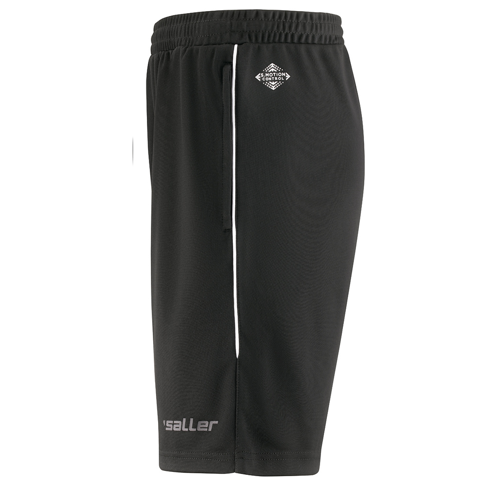 SHORT DE ENTRENAMIENTO Y PASEO SALLEX.72 NEGRO-GRIS-BLANCO UNISEX. 