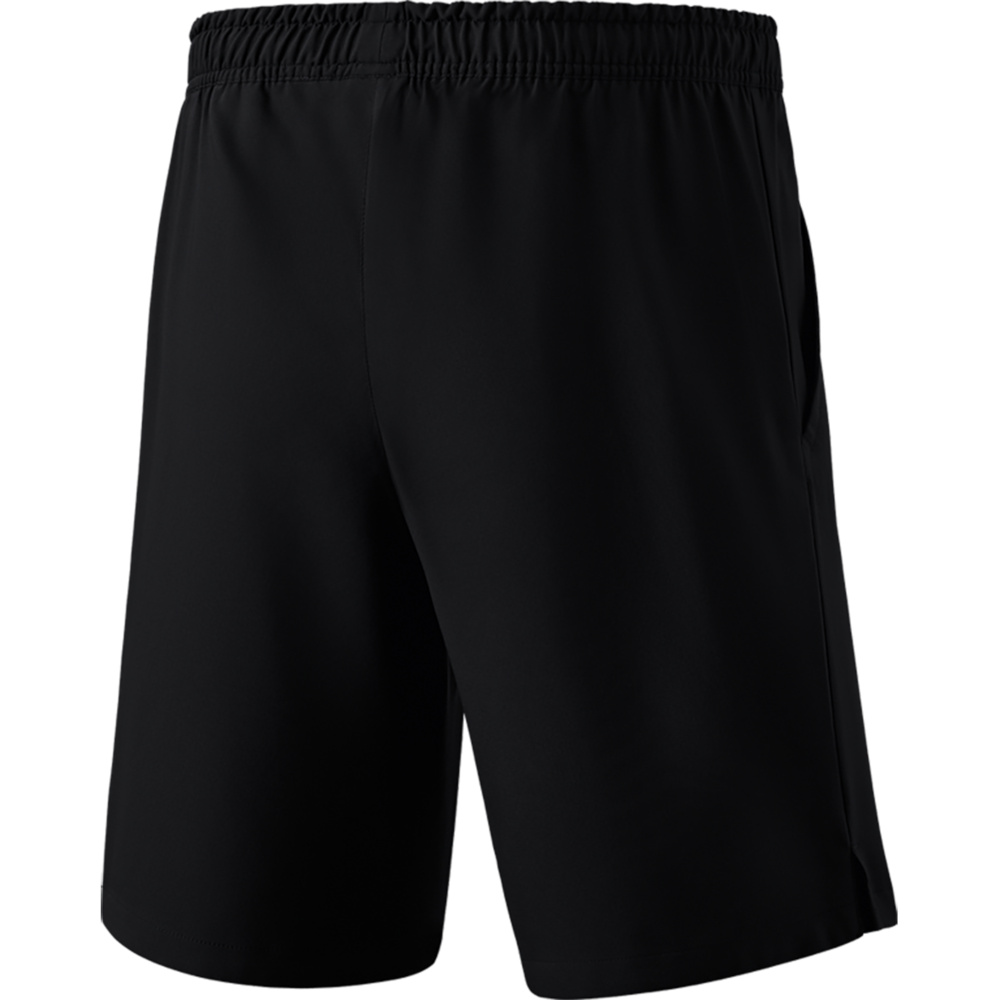 SHORT DE TENIS ERIMA, NEGRO HOMBRE. 