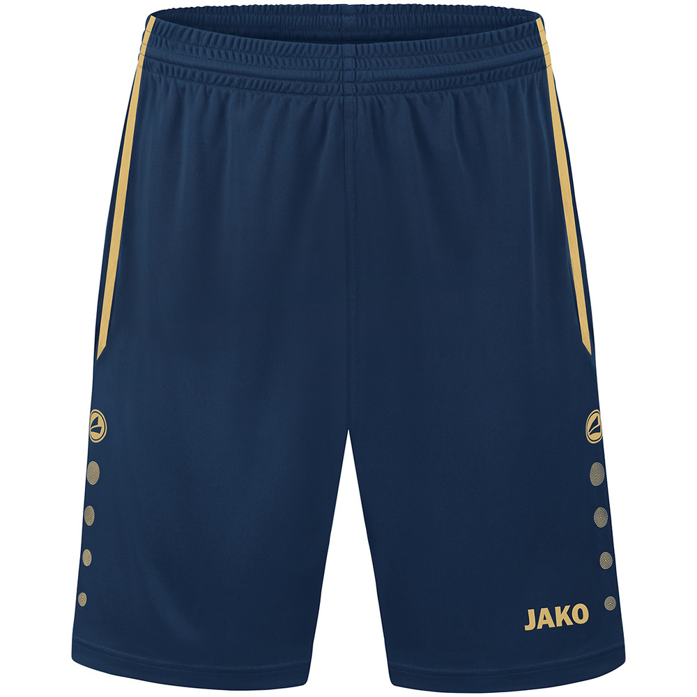 SHORT JAKO ALLROUND, MARINO-ORO HOMBRE. 