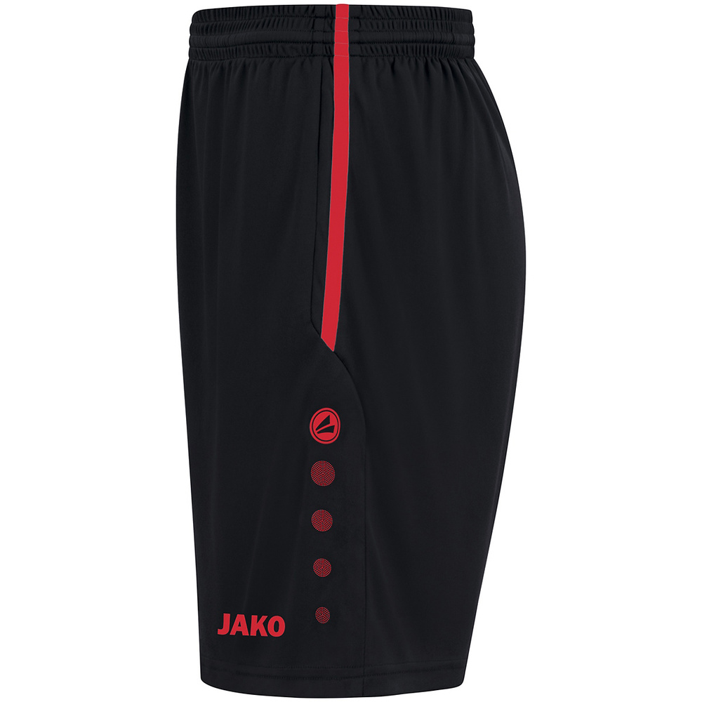 SHORT JAKO ALLROUND, NEGRO-ROJO HOMBRE. 