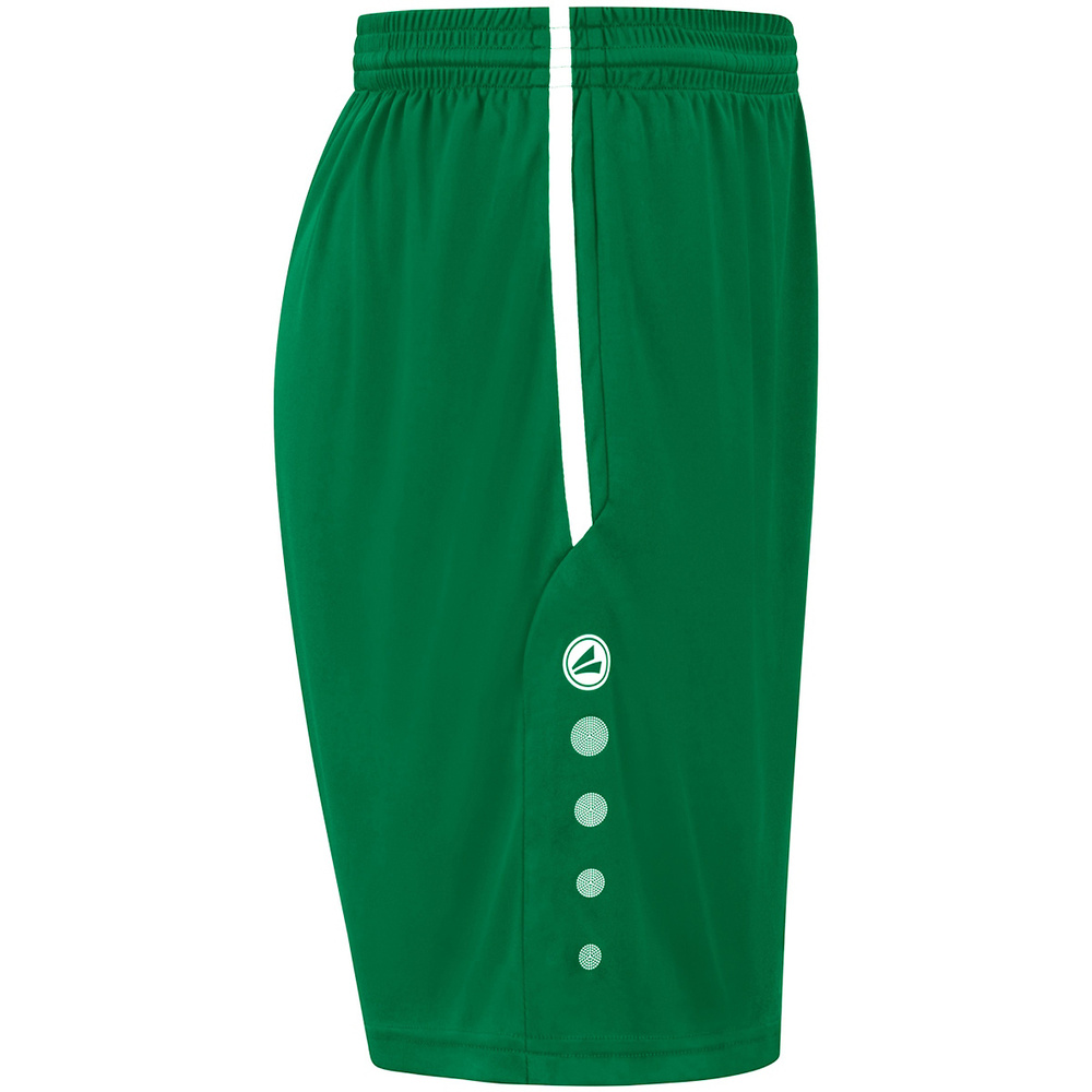 SHORT JAKO ALLROUND, VERDE HOMBRE. 