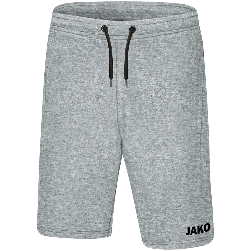 SHORT JAKO BASE, GRIS MELANGE HOMBRE. 