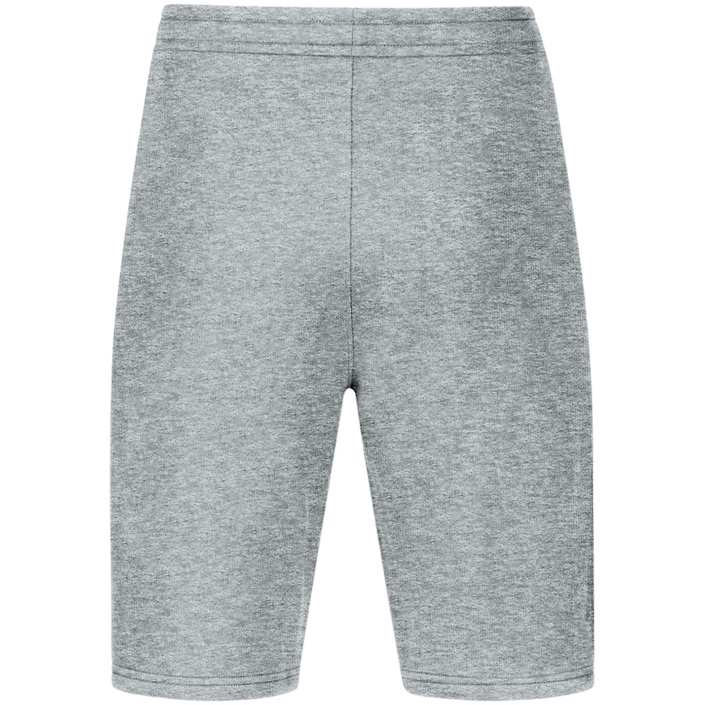 SHORT JAKO BASE, GRIS MELANGE NIÑO. 