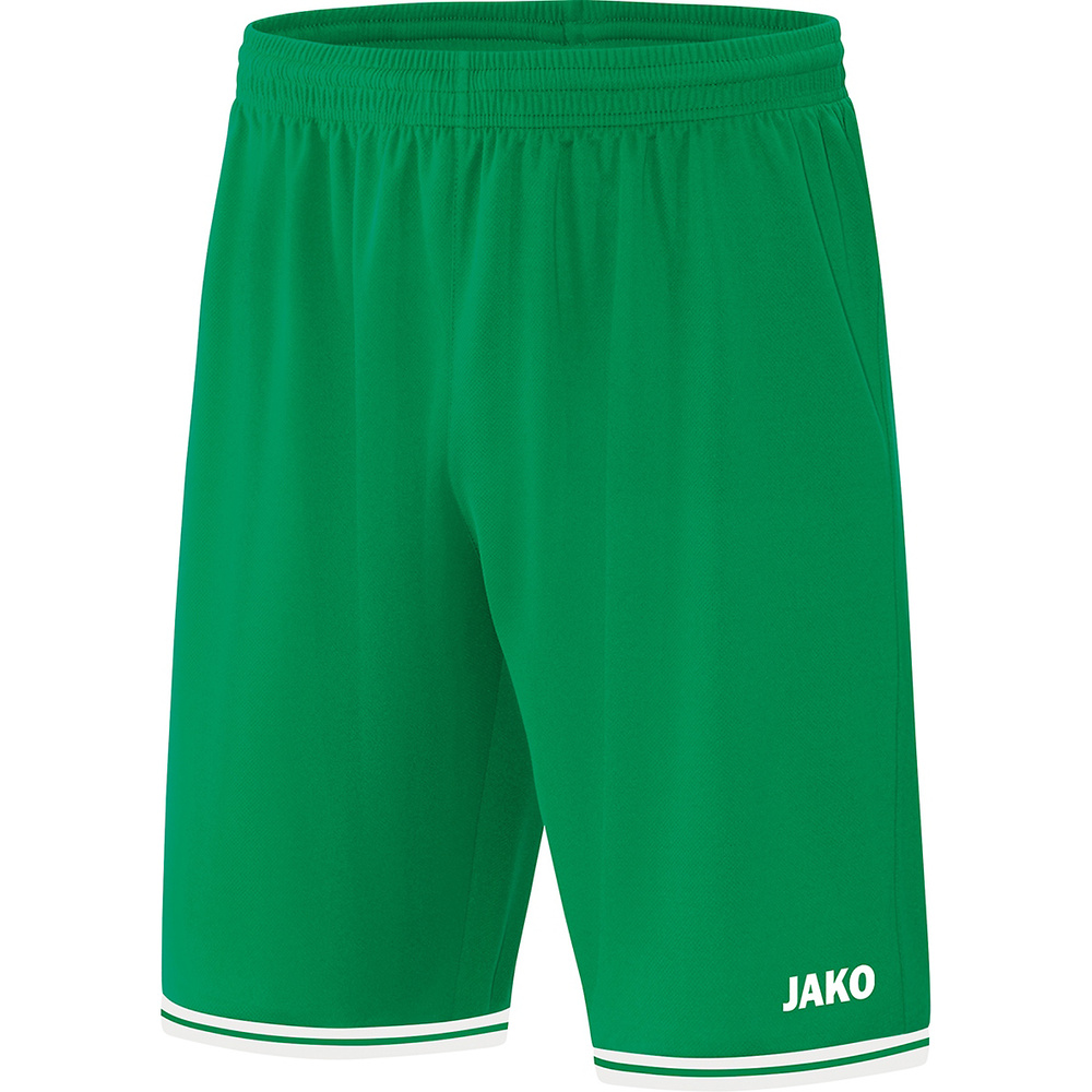 SHORT JAKO CENTER 2.0, VERDE-BLANCO HOMBRE. 