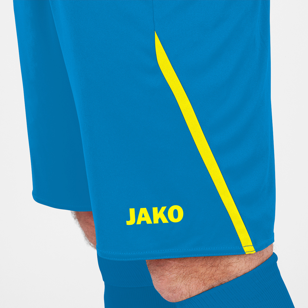 SHORT JAKO CHALLENGE, AZUL JAKO-AMARILLO NEÓN HOMBRE. 