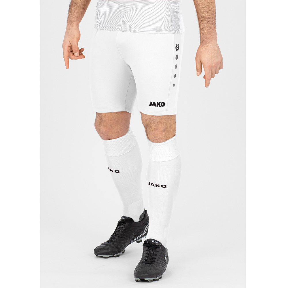 SHORT JAKO PREMIUM, BLANCO HOMBRE. 