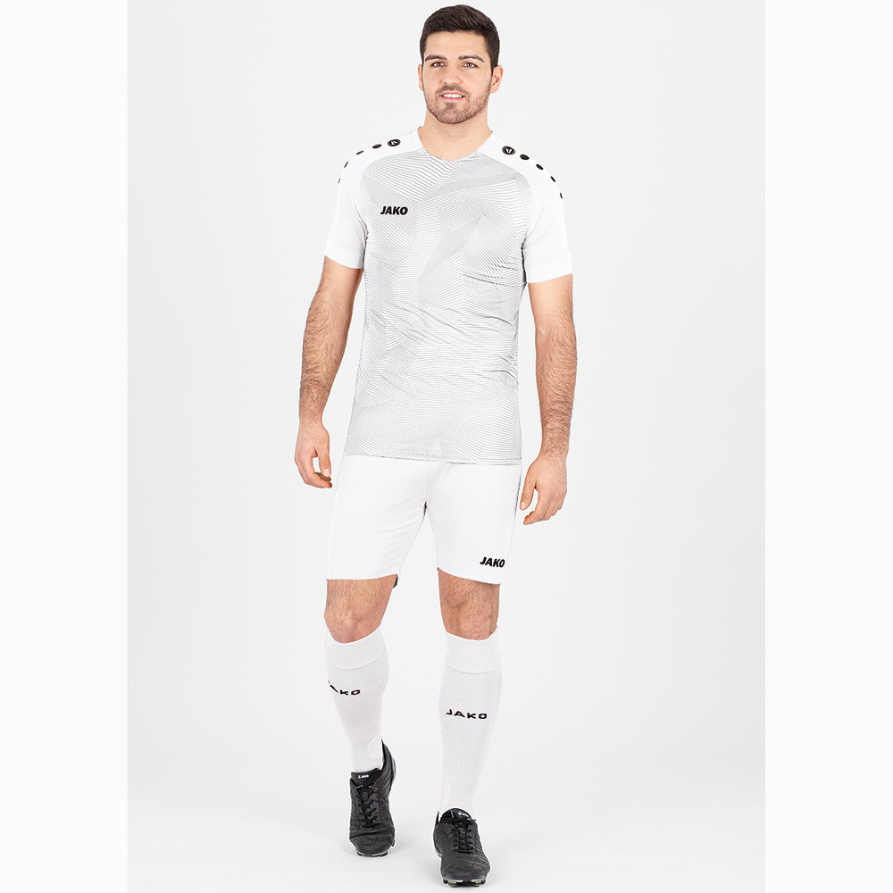 SHORT JAKO PREMIUM, BLANCO HOMBRE. 