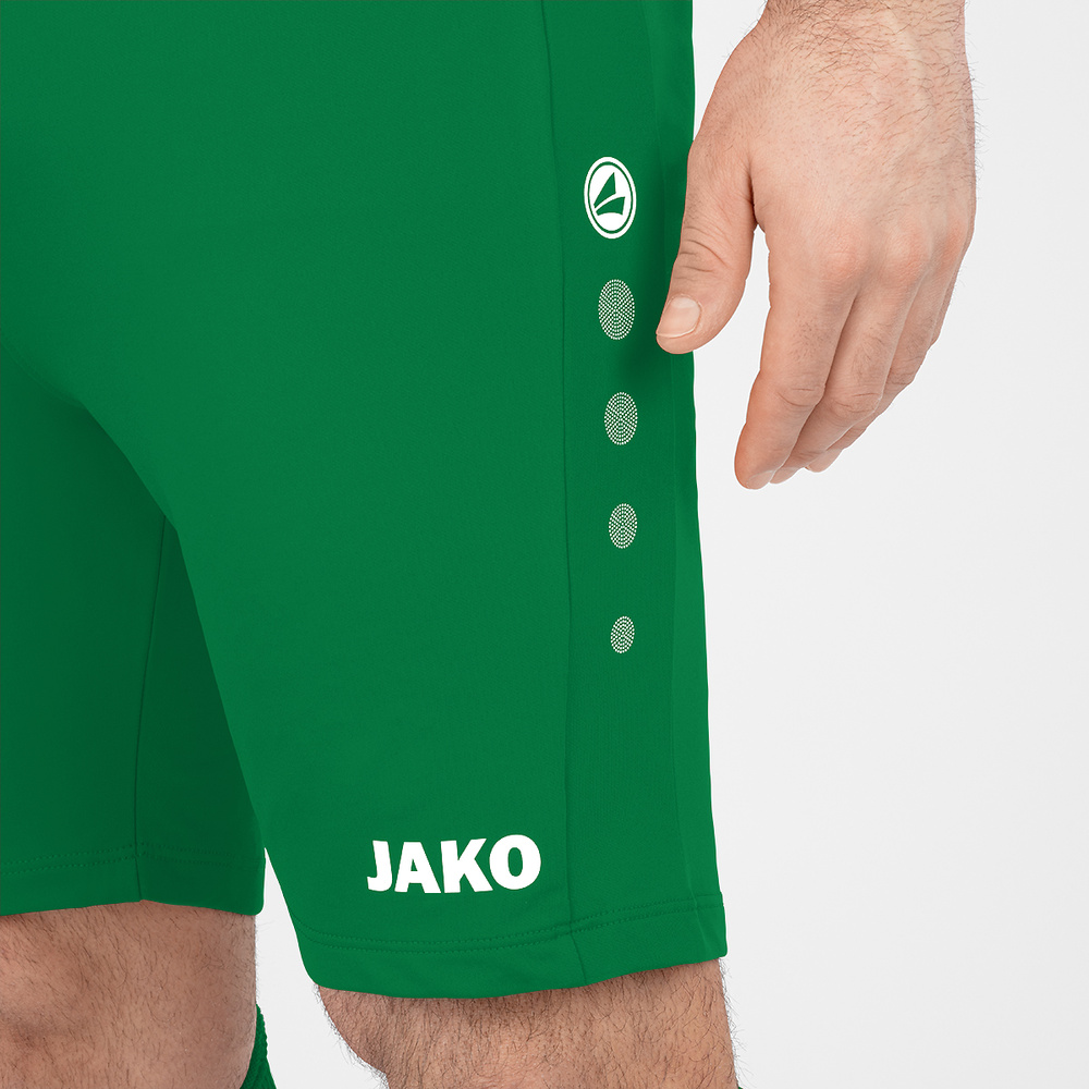 SHORT JAKO PREMIUM, VERDE HOMBRE. 