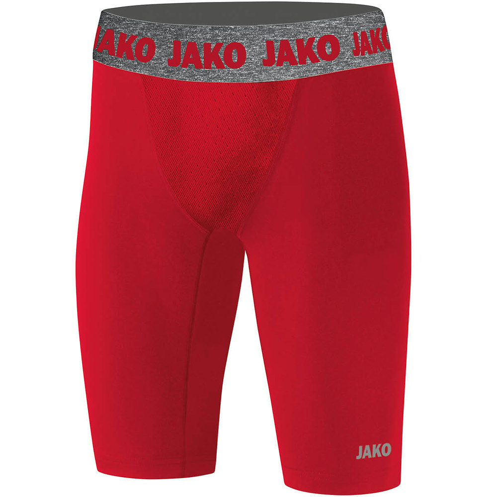 SHORT TIGHT JAKO COMPRESSION 2.0, SPORT RED KIDS. 