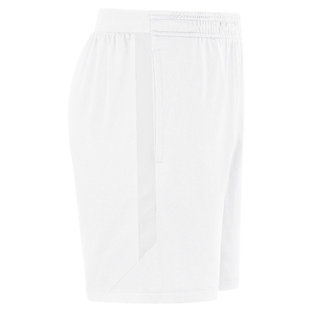 SHORTS DE OCIO JAKO POWER, BLANCO MUJER. 