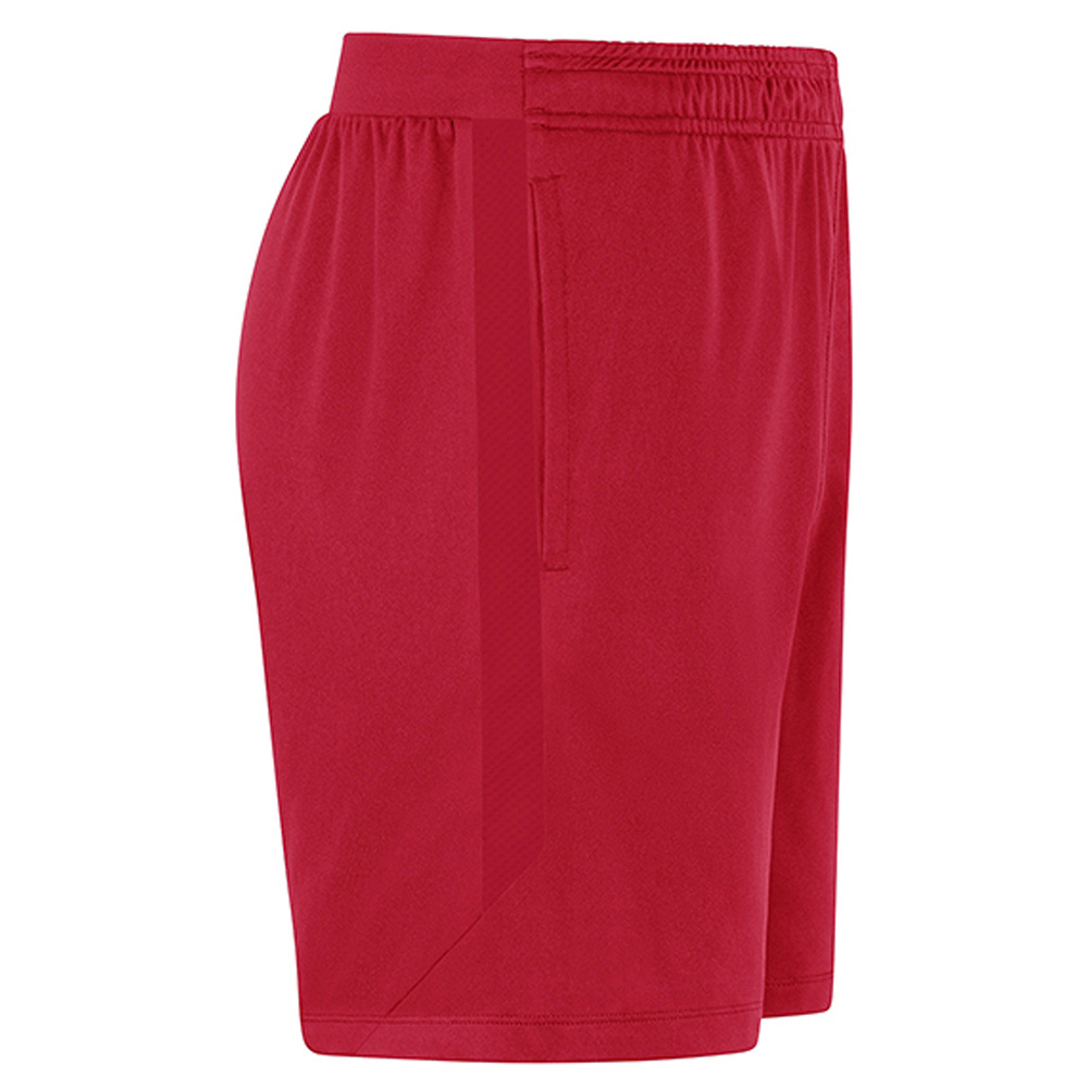 SHORTS DE OCIO JAKO POWER, ROJO MUJER. 