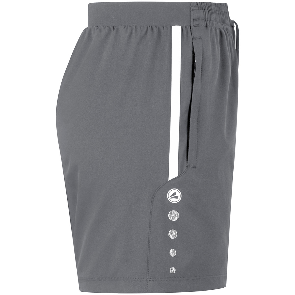 SHORTS JAKO ALLROUND, ANTHRACITE LIGHT WOMEN. 