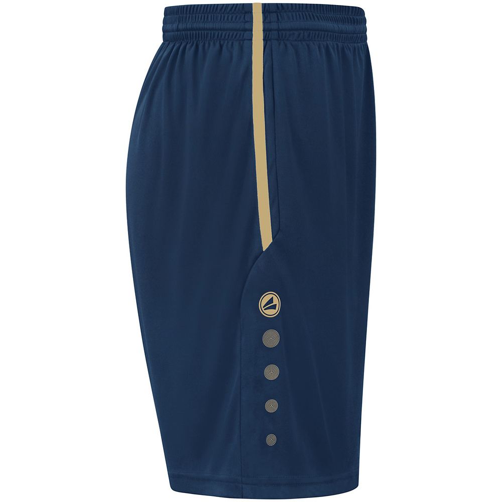 SHORTS JAKO ALLROUND, NAVY-GOLD KIDS. 