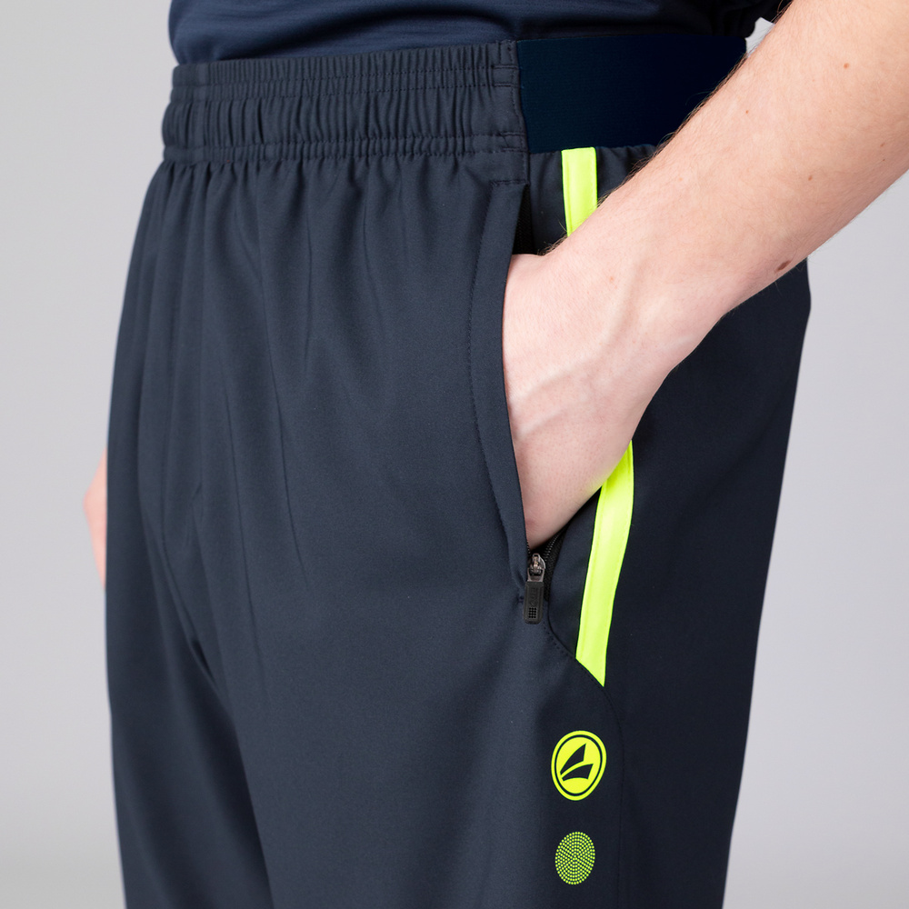 SHORTS JAKO ALLROUND, SEABLUE-NEON YELLOW MEN. 