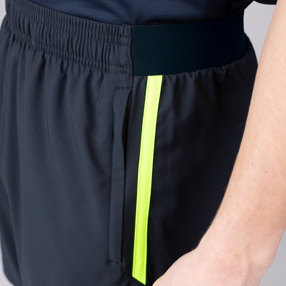 SHORTS JAKO ALLROUND, SEABLUE-NEON YELLOW MEN. 