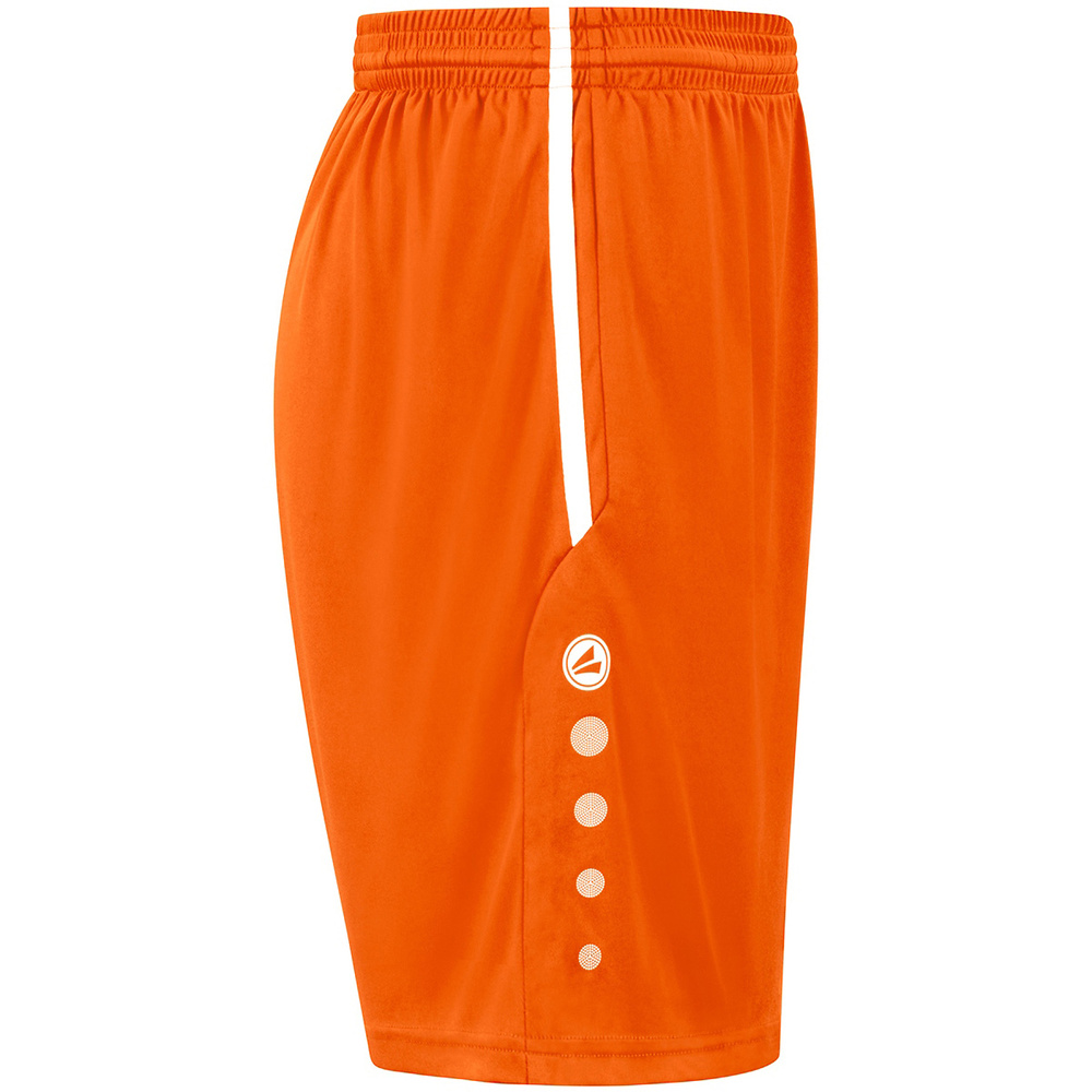 SHORTS JAKO ALLROUND NEON ORANGE KIDS