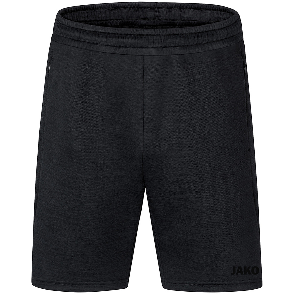 SHORTS JAKO CHALLENGE, BLACK MELANGE KIDS. 