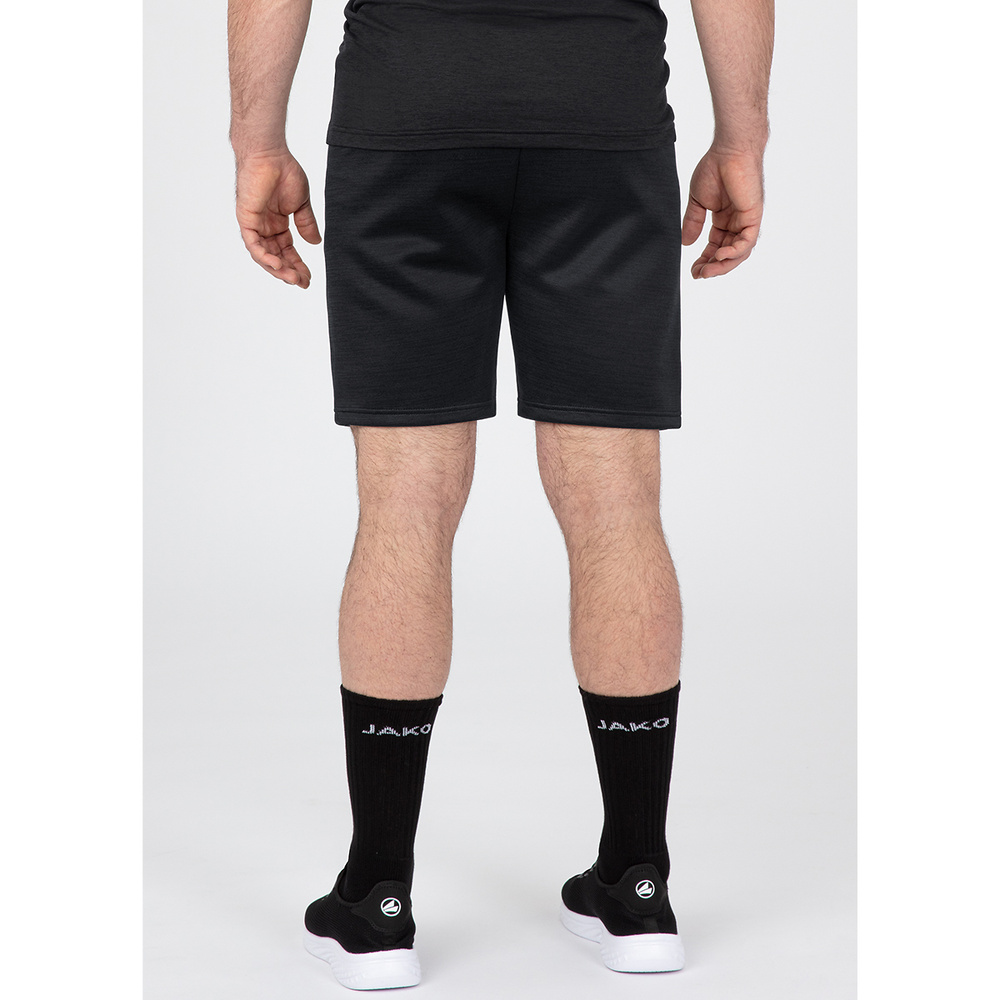 SHORTS JAKO CHALLENGE, BLACK MELANGE KIDS. 