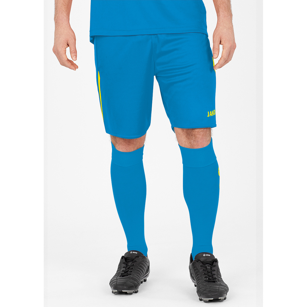 SHORTS JAKO CHALLENGE, BLUE-NEON YELLOW KIDS. 