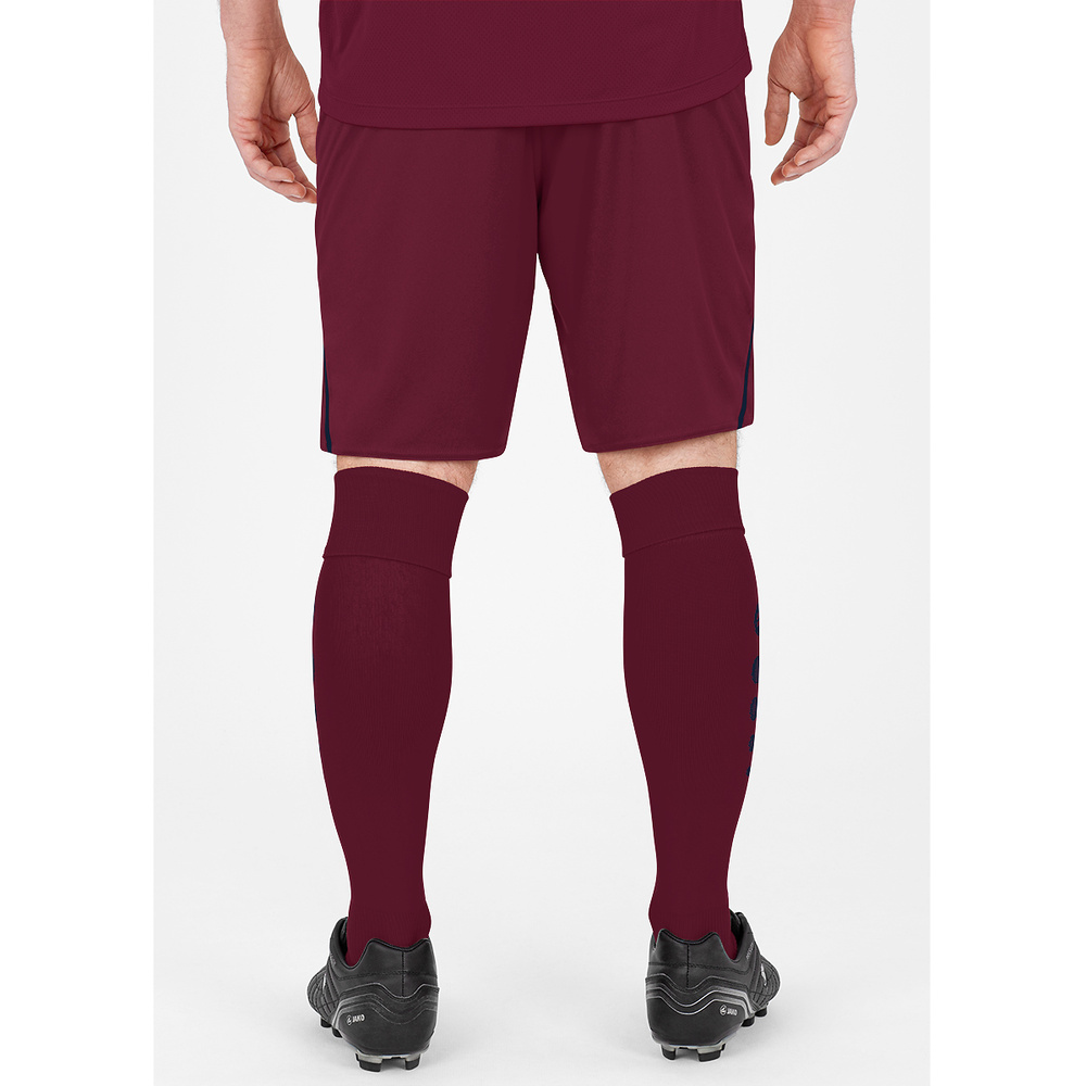 SHORTS JAKO CHALLENGE, MAROON-SEABLUE KIDS. 