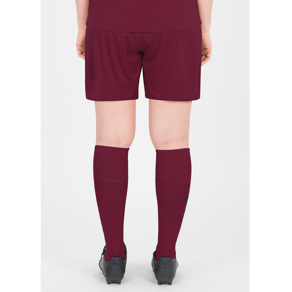 SHORTS JAKO CHALLENGE, MAROON-SEABLUE WOMEN. 