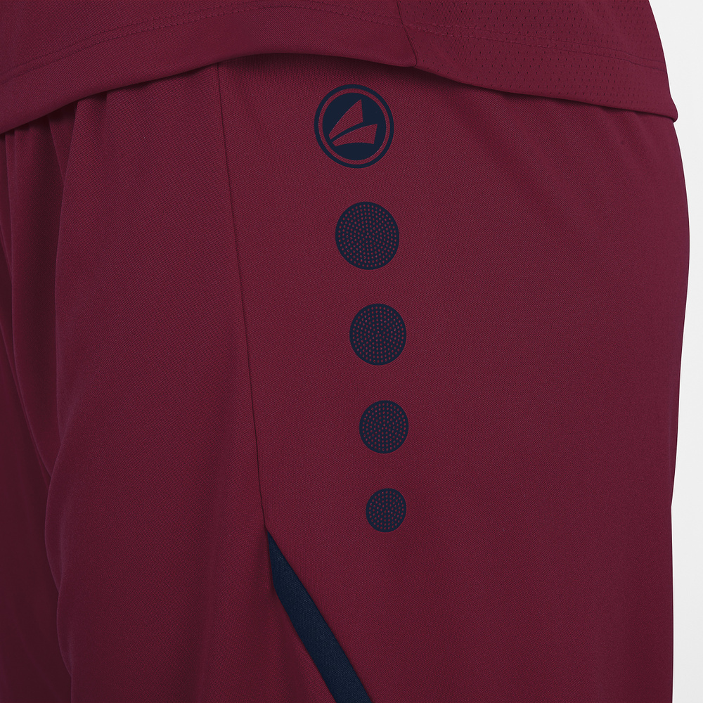 SHORTS JAKO CHALLENGE, MAROON-SEABLUE WOMEN. 