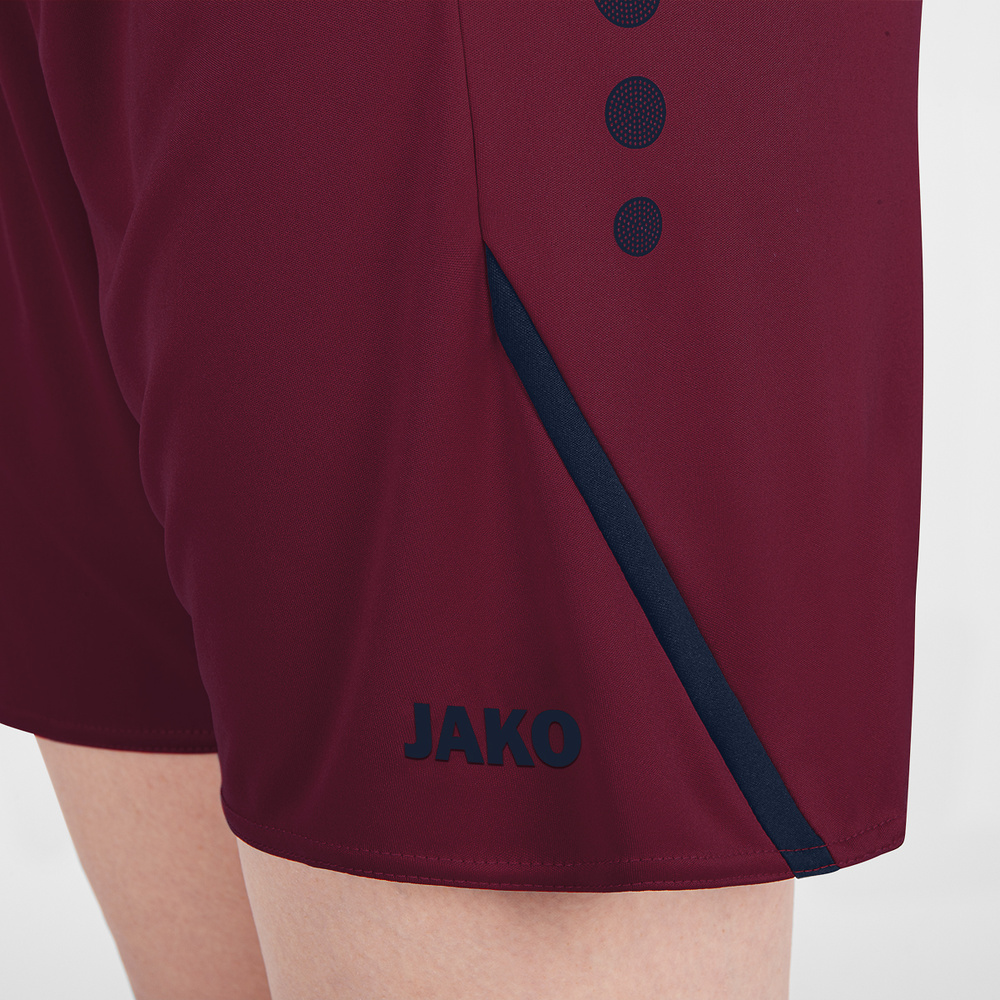 SHORTS JAKO CHALLENGE, MAROON-SEABLUE WOMEN. 