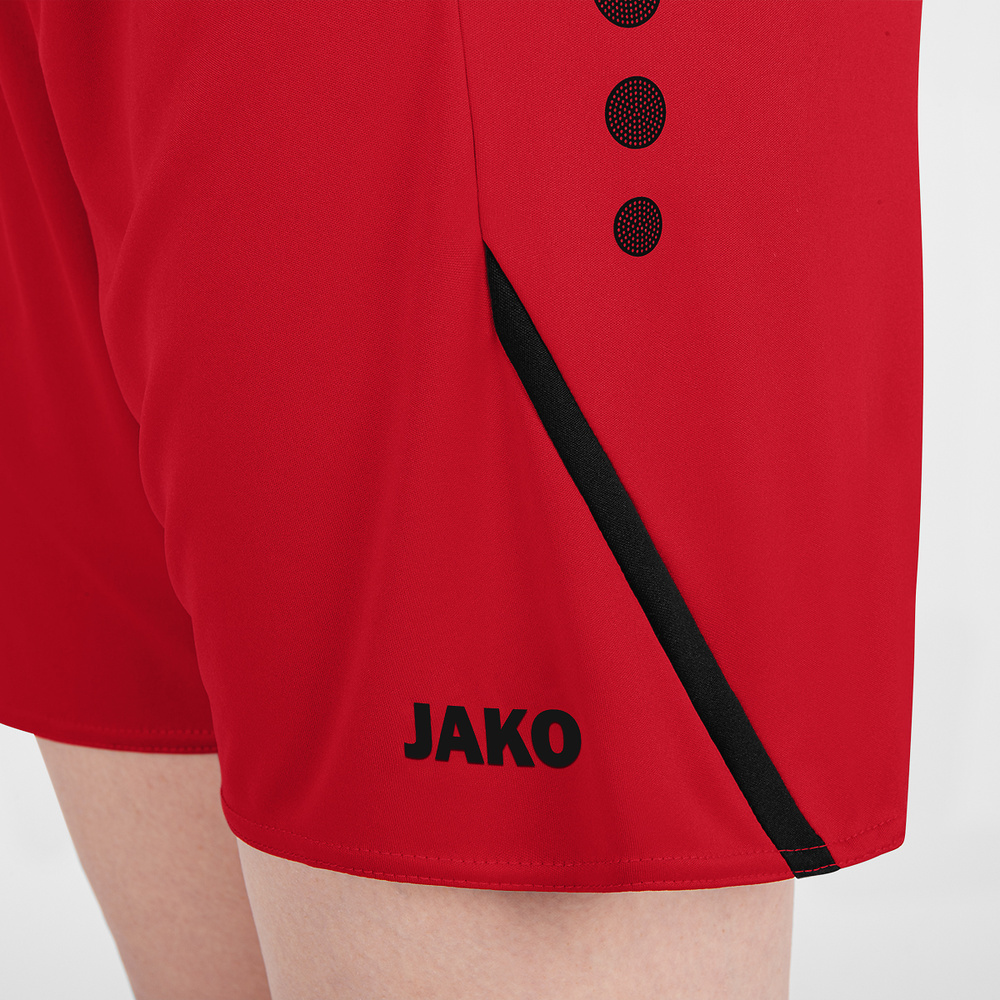 SHORTS JAKO CHALLENGE, RED-BLACK WOMEN. 