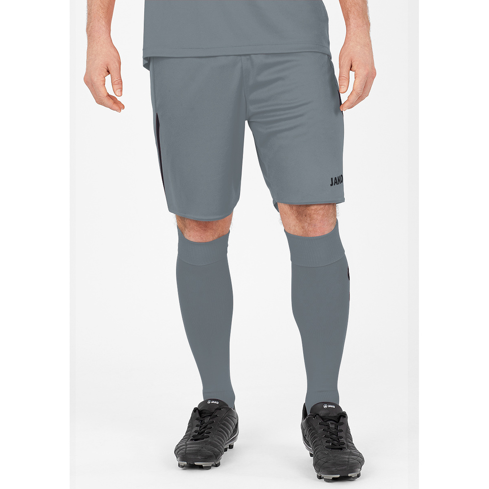 SHORTS JAKO CHALLENGE, STONE GREY-BLACK KIDS. 