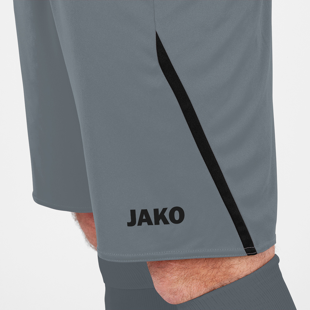 SHORTS JAKO CHALLENGE, STONE GREY-BLACK KIDS. 