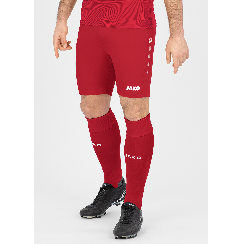 SHORTS JAKO PREMIUM, SPORT RED MEN. 