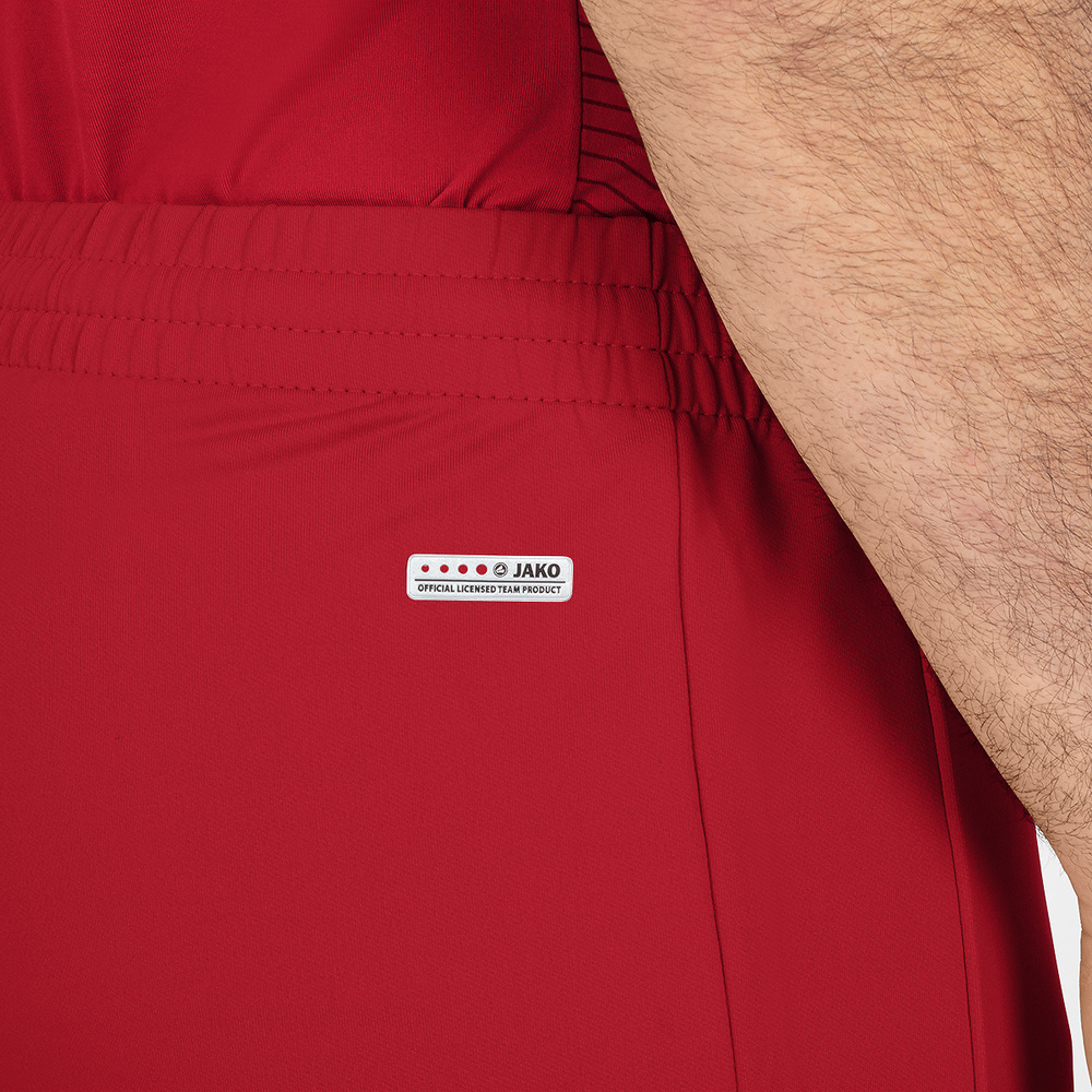 SHORTS JAKO PREMIUM, SPORT RED MEN. 