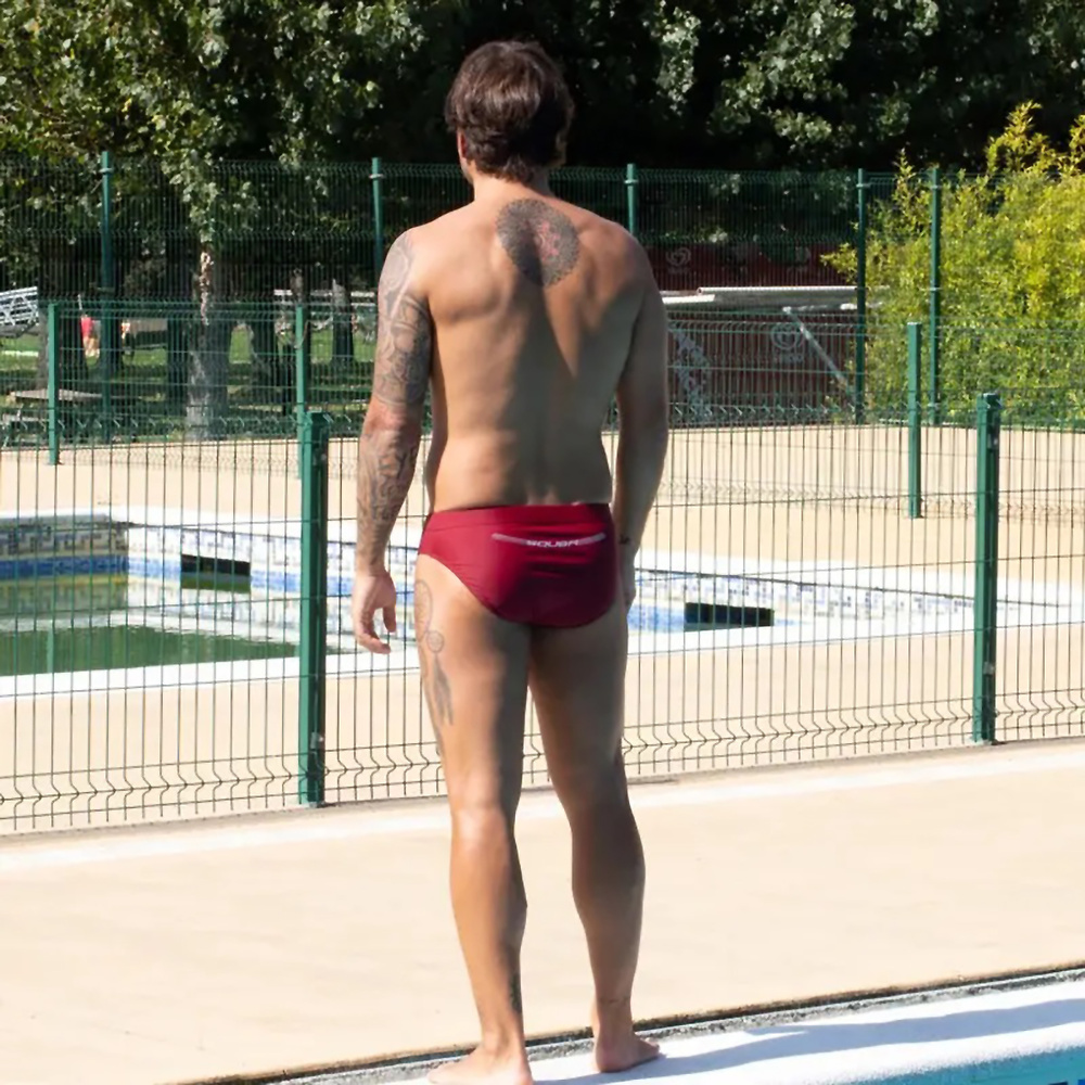 SLIP SQUBA TRAINING GRANATE HOMBRE. 