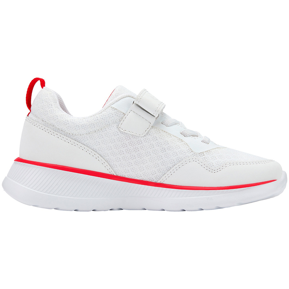 SNEAKER JAKO PERFORMANCE JUNIOR, BLANCO-ROJO. 