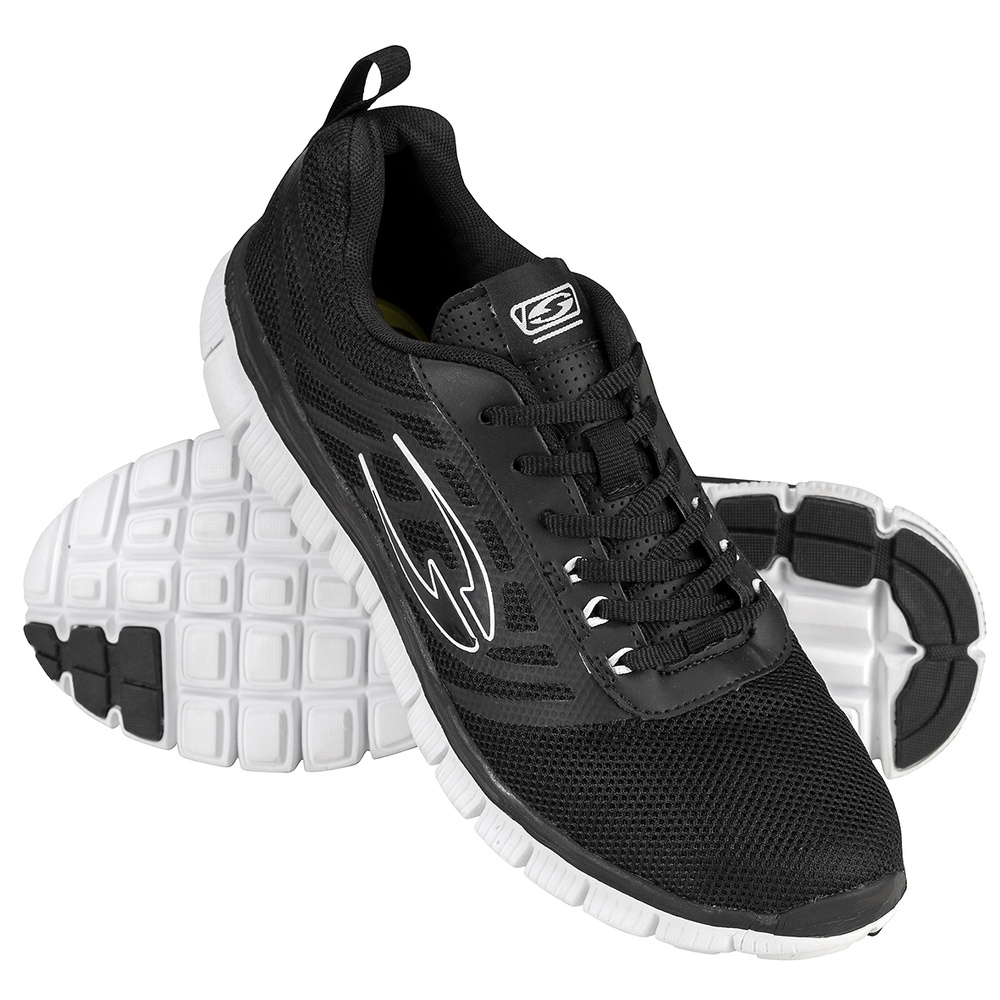 SNEAKER SALLER SNEAKER, NEGRO-BLANCO. 