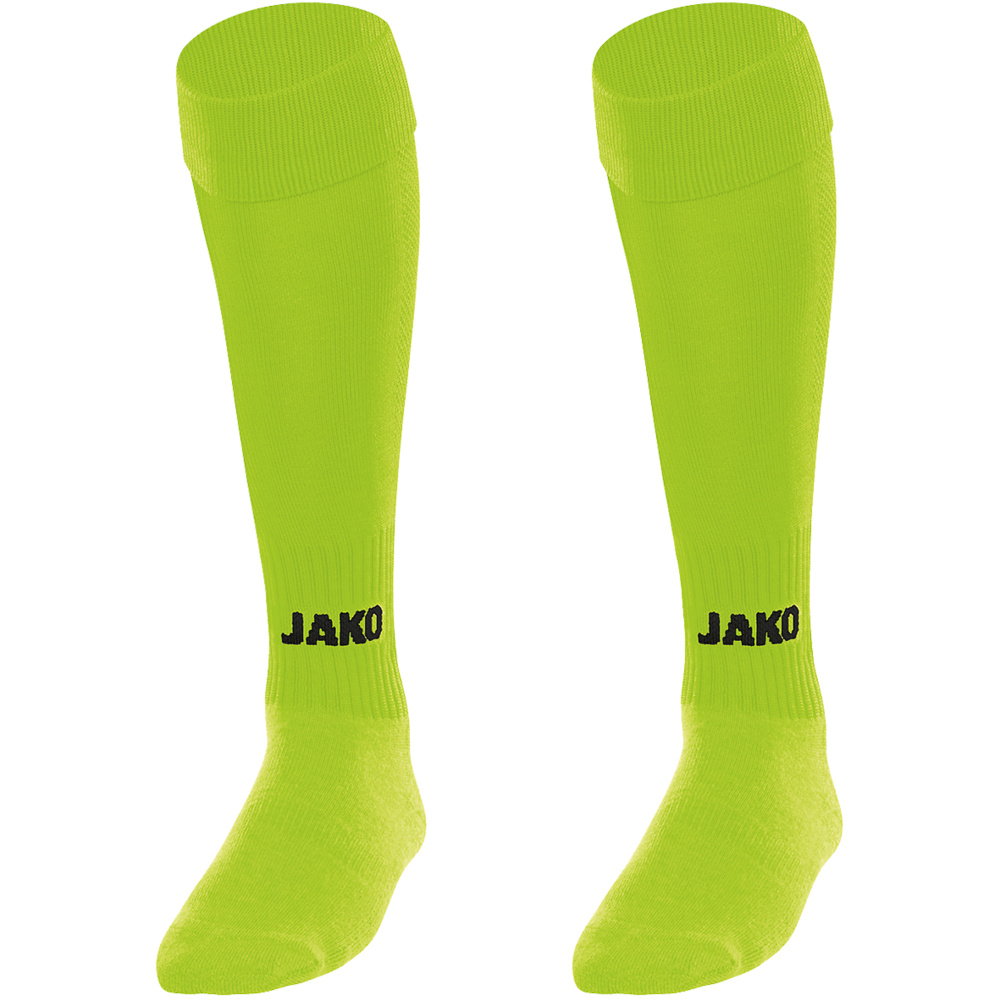 SOCK JAKO GLASGOW 2.0, NEON GREEN. 