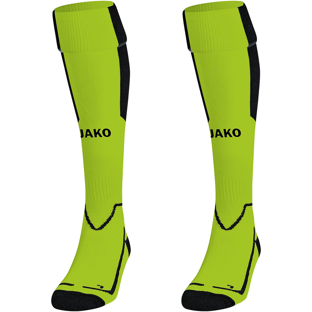 SOCKS JAKO LAZIO, NEON GREEN-BLACK. 