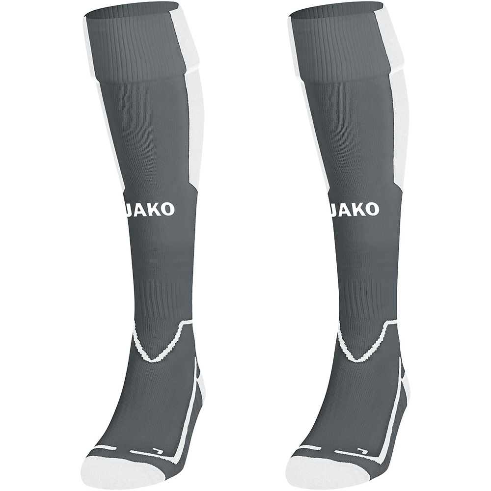 SOCKS JAKO LAZIO, STONE GREY-WHITE. 