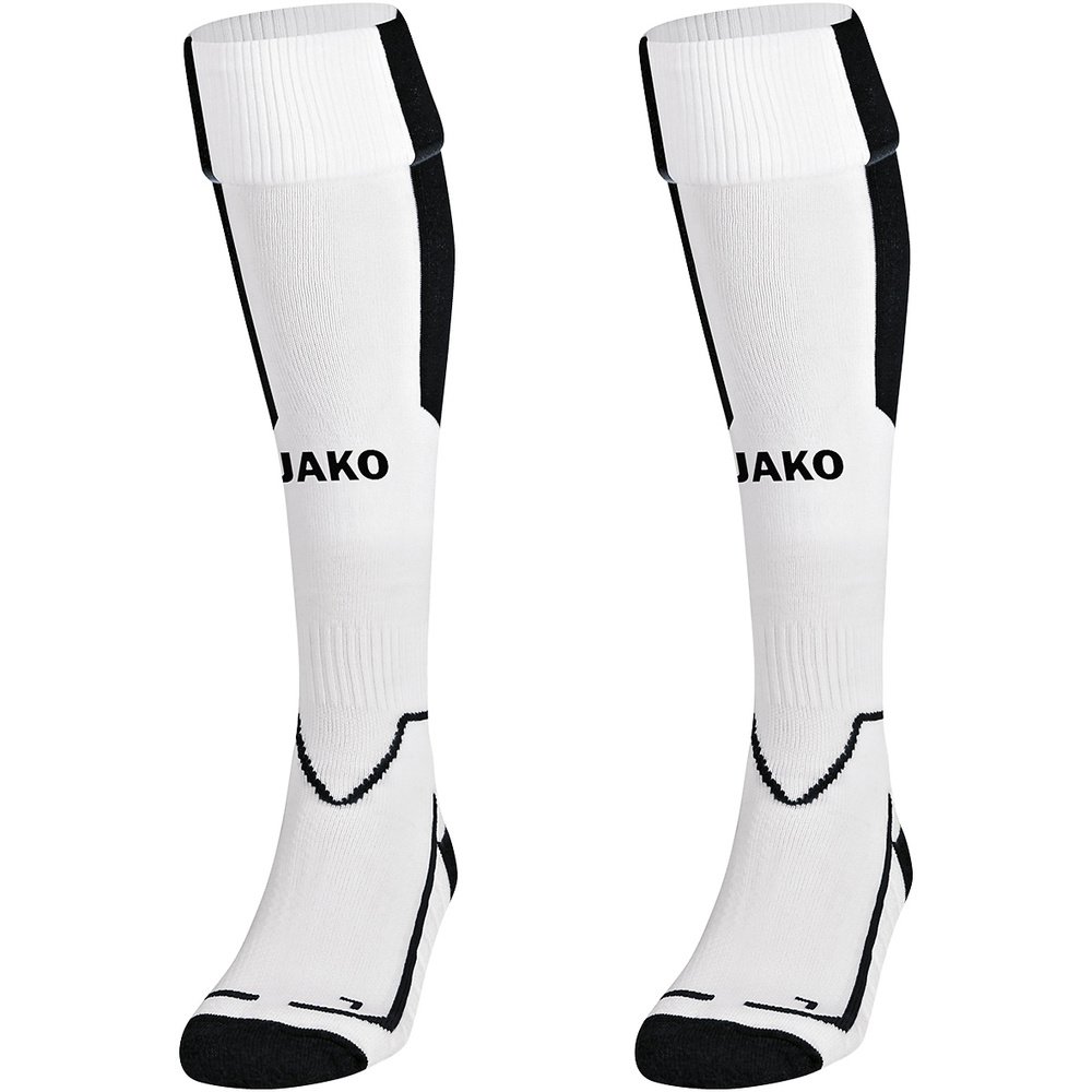 SOCKS JAKO LAZIO, WHITE-BLACK. 