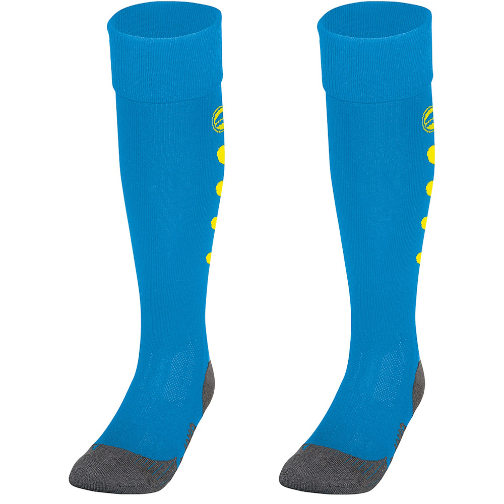 SOCKS JAKO ROMA, JAKO-BLUE-NEON-YELLOW. 