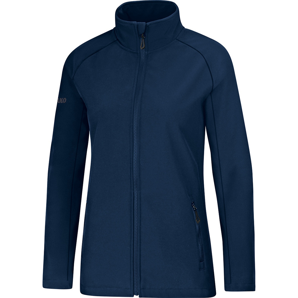 SOFTSHELL JACKET JAKO TEAM, SEABLUE WOMEN. 