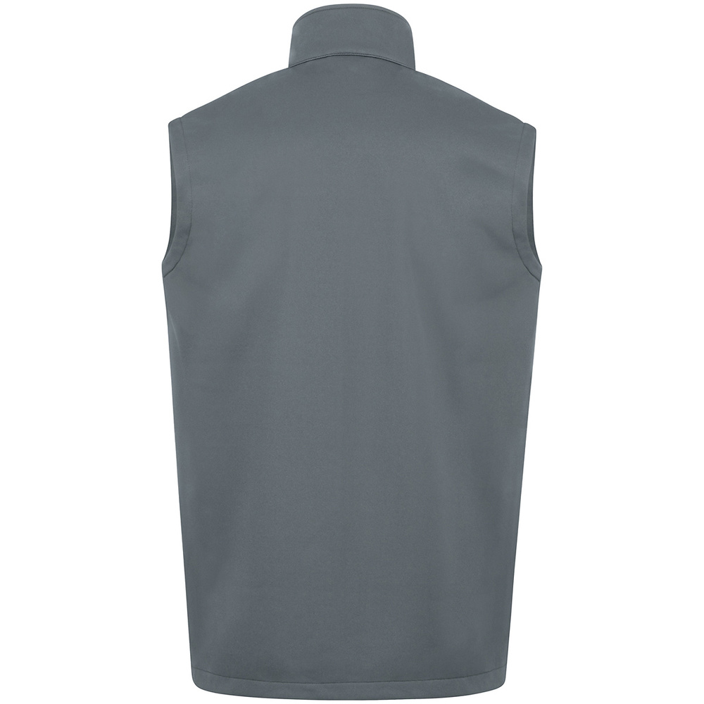 SOFTSHELL VEST JAKO PREMIUM, STONE GREY MEN. 