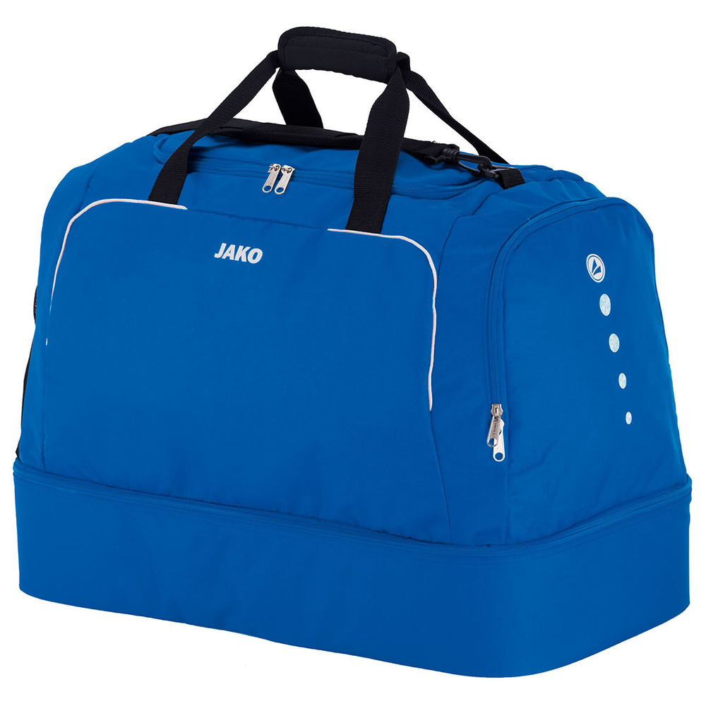 SPORTS BAG JAKO CLASSICO WITH BASE COMPARTMENT, ROYAL. 