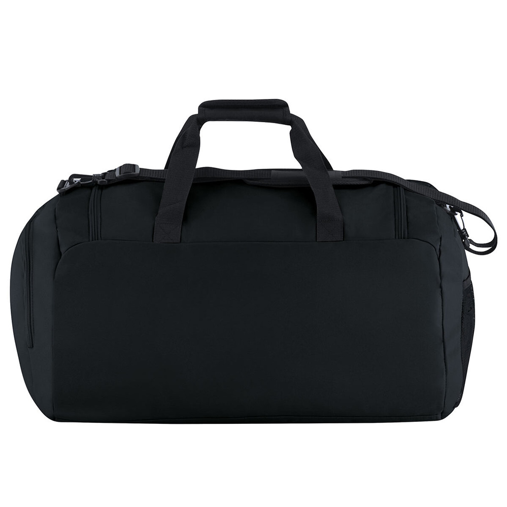SPORTS BAG JAKO CLASSICO WITH SIDE WET COMPARTMENTS, BLACK. 