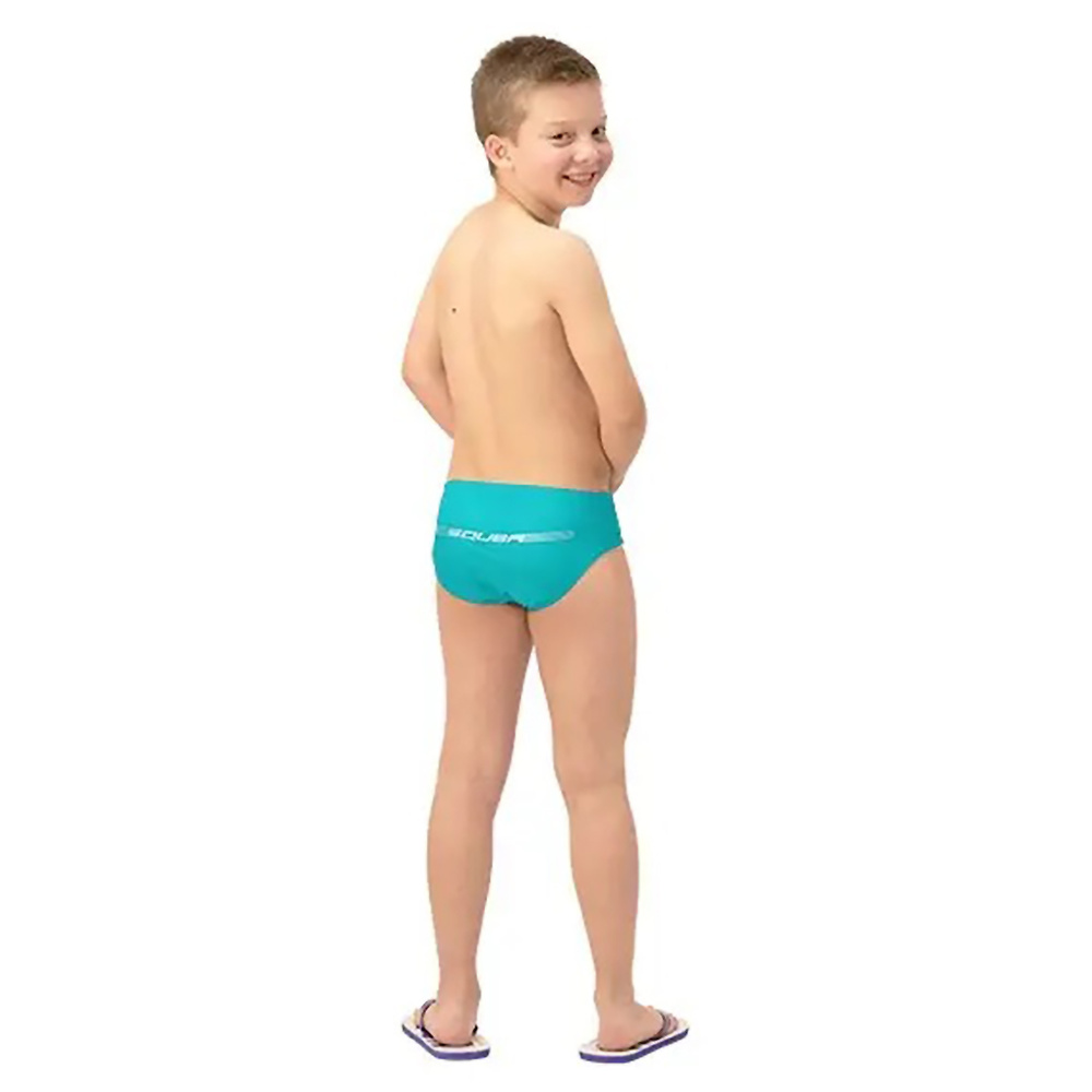 SQUBA TRAINING GREEN. SFT BOY'S BRIEFS. 