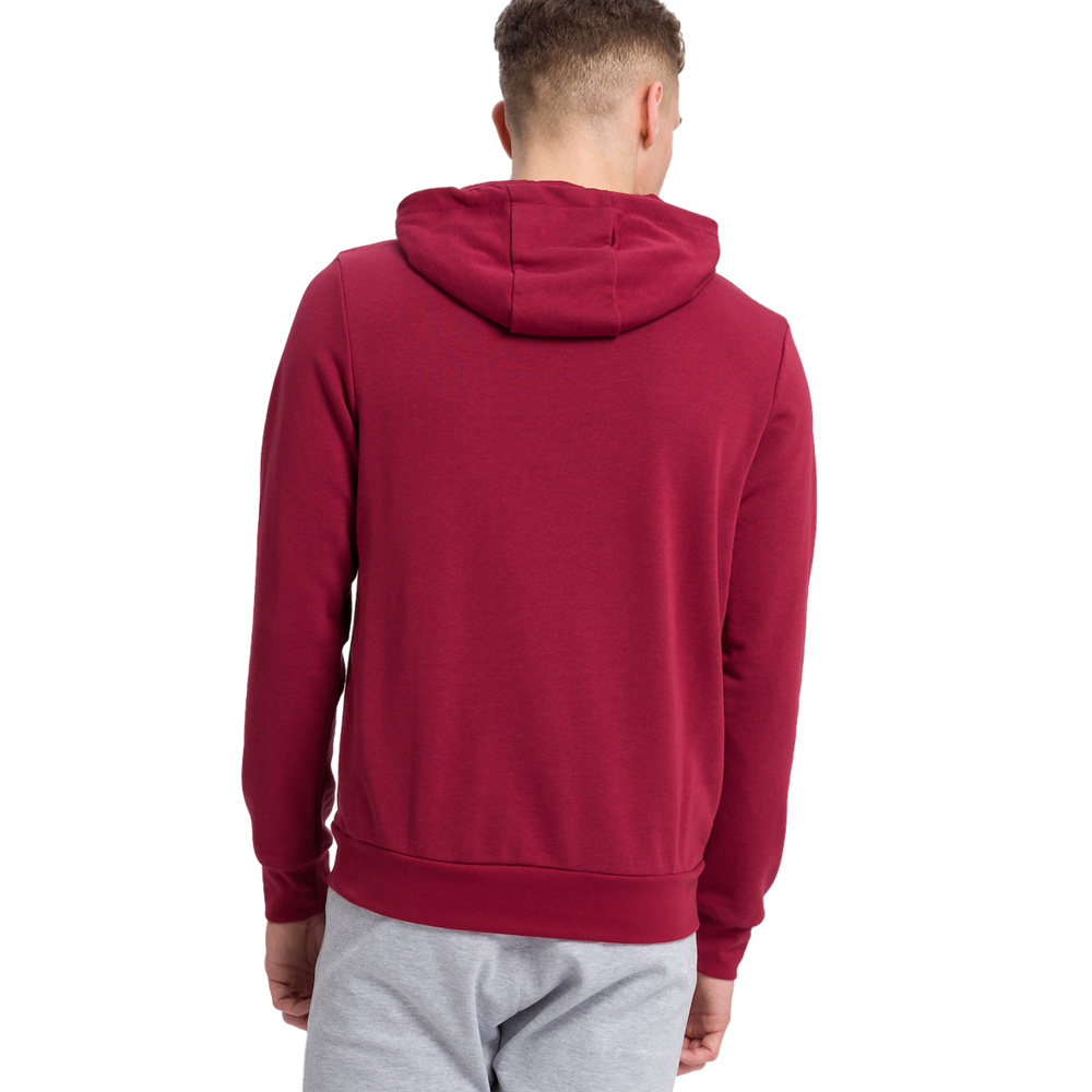 SUDADERA CON CAPUCHA ERIMA, BURDEOS HOMBRE. 